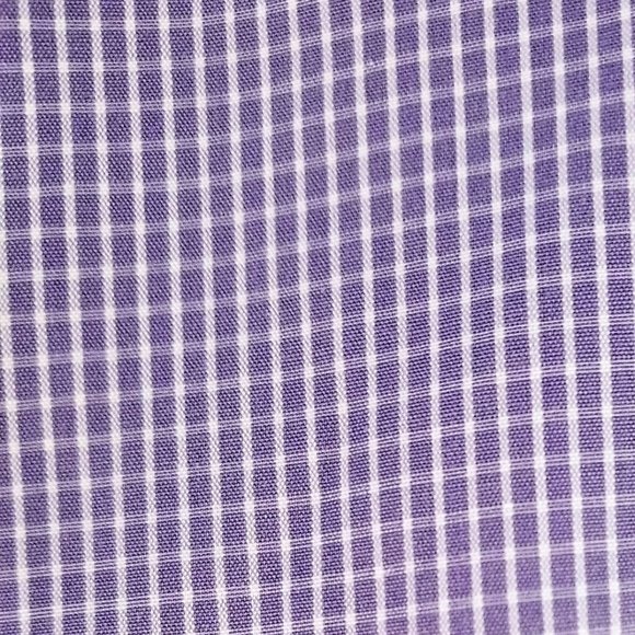 Hugo Boss Purple/White Checked Men's Dress Shirt - Picture 3 of 3